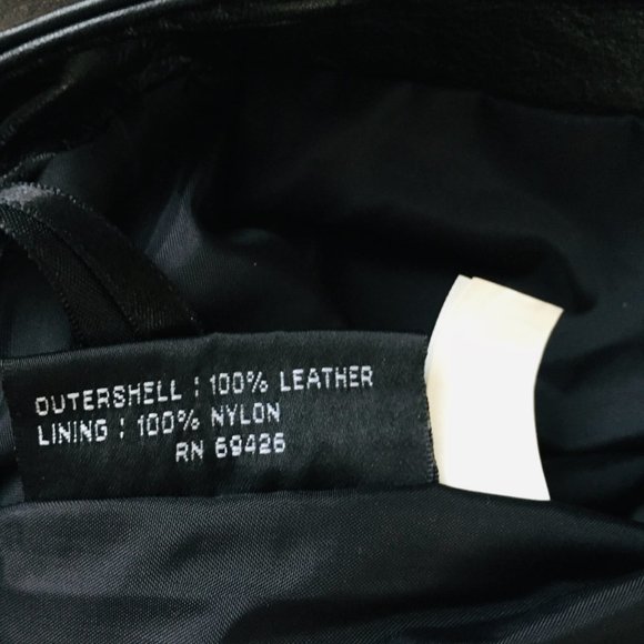 Wilsons Leather Vintage 100%  Leather Maxima A- Line Skirt Size 10 New With Tags - Picture 3 of 5